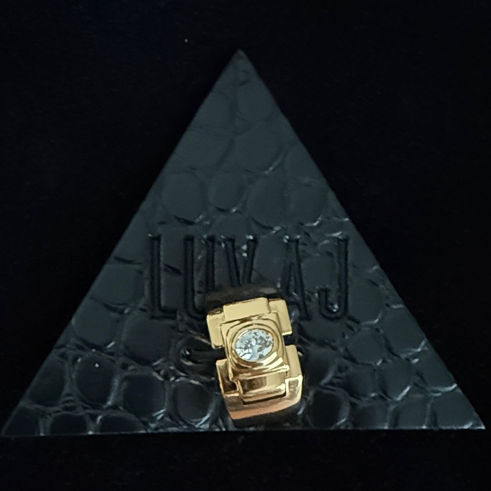 NWT Luv Aj - The Deco Statement Ring - Gold (SOLD OUT)